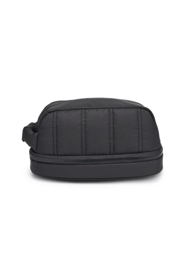 Jet Nylon Cosmetic Bag