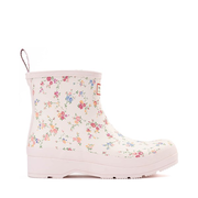 Womens Hunter x LoveShackFancy Play™ Short Rain Boot - Sunrise Patchwork / Confetti Bloom
