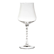 Beviamo Set of 6 Wine Glasses with Twisted Stem