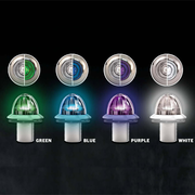 Hero 3/4" Colored Mini Watermelon LED Lights 8-Pack By RoadWorks