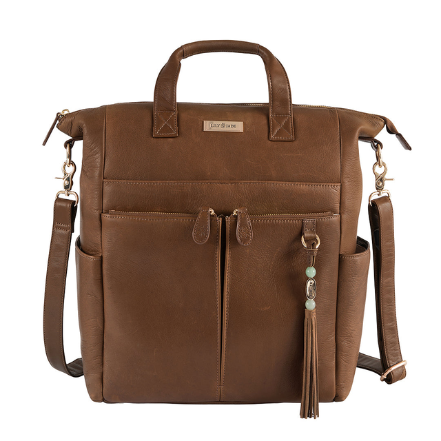 Caroline Convertible Tote (Leather)