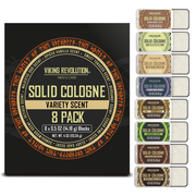 Solid Cologne 8 Pack (0.5 Oz each)