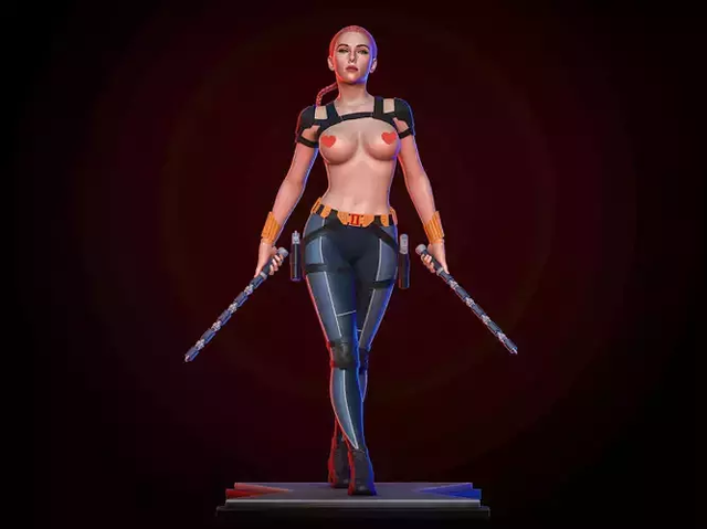 Black Widow NSFW | 3D Print Model
