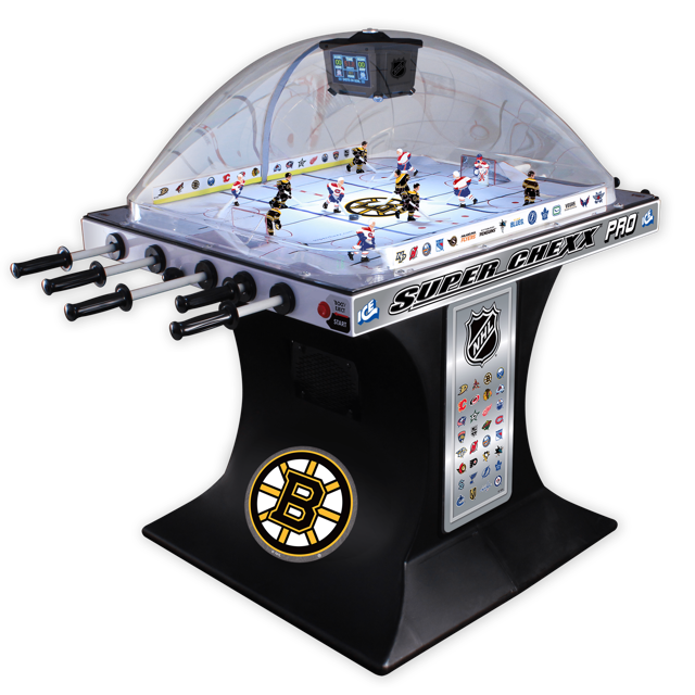 Boston Bruins NHL Super Chexx Pro Bubble Hockey