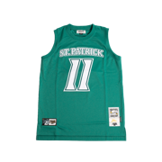 ST PATRICK KYRIE IRVING AUTHENTIC BASKETBALL JERSEY (GREEN)
