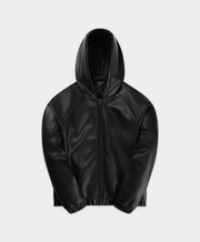 Black Pu Scuba Jacket