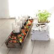 Rustic Candlelight Display