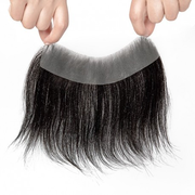 Zeus |Men's Frontal Hairpiece Specially Designed to Cover Male Receding Hairline | No Need to Shave Bio Hair
