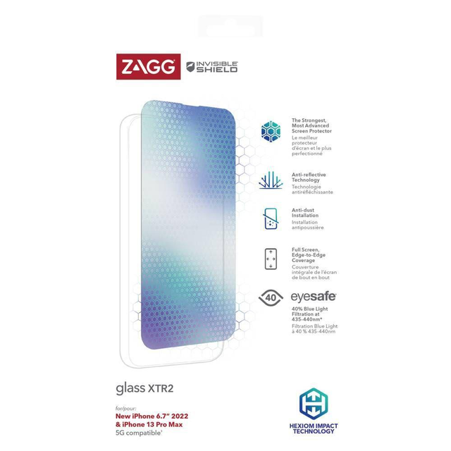 ZAGG Apple iPhone 14 Plus/iPhone 13 Pro Max InvisibleShield Glass XTR AM Sc