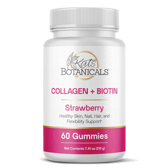 Collagen & Biotin Botanical Gummies | Kats Botanicals