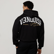 REGIME BLACK OVERSIZED HOODIE