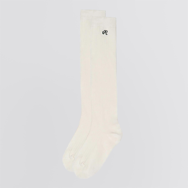 Womens Annette Over The Knee Sock Ivory