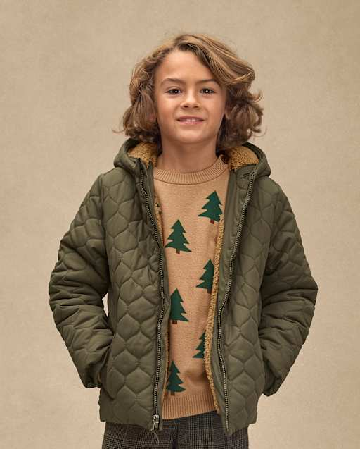 Boys Long Sleeve Cable Knit Shawl Cardigan - Signs of Spring | Gymboree - SUGAR COOKIE