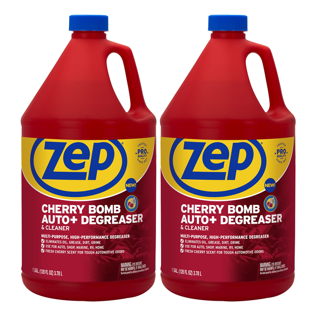 Zep Cherry Bomb Auto+ Degreaser & Cleaner - For Auto, Marine, RV, & Home - 1 Gallon