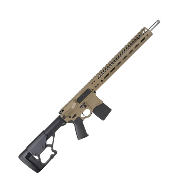 Seekins Precision DMR 6mm ARC 18" 1:8" 1/2"x28 TPI Bbl FDE Rifle 0011300117-F-FDE
