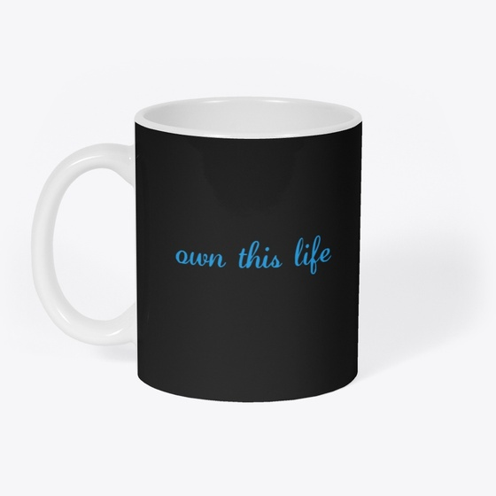 clever fox own life mug