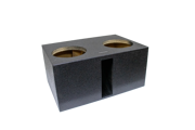 SoundSkins Enclosures | Universal Dual 15" Ported Up Fire XL SPL - Premium USA Made Subwoofer Box with Bed Liner Spray Finish