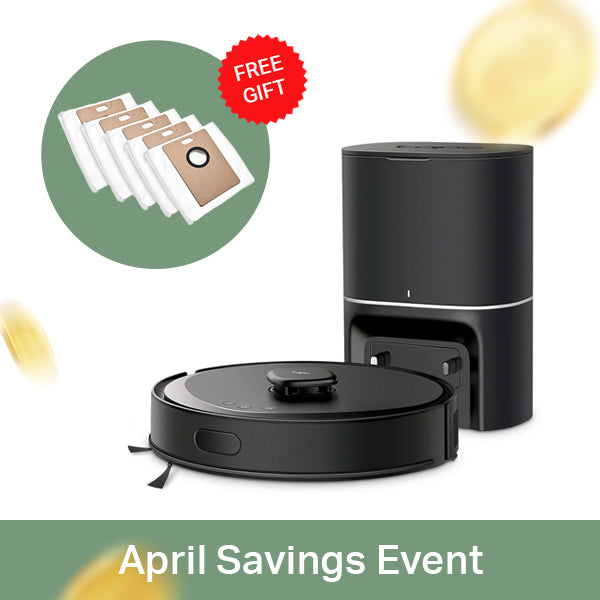 5300Pa LiDAR Robot Vacuum w/Self-Empty Dock + 5 Free Dustbags