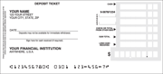 One-Part Deposit Slips