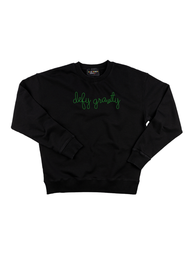"defy gravity" Men's Sweatshirt