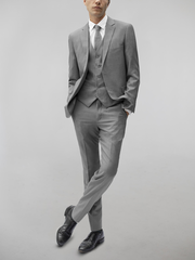 Medium Grey Three Piece Suit