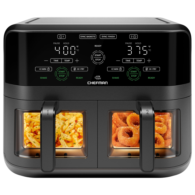 TurboFry Touch Dual-Window Air Fryer