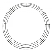 4-Ring Wire Wreath Form 30"