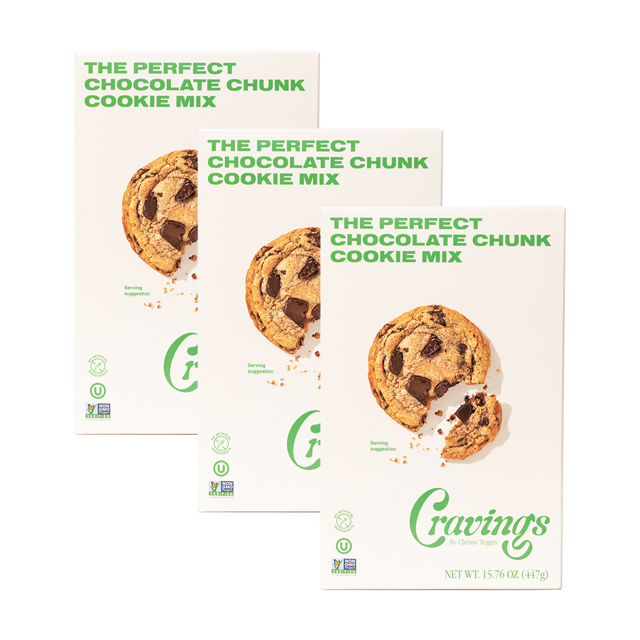 The Perfect Chocolate Chunk Cookie Mix- 3 Pack