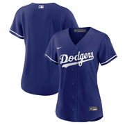 MLB Los Angeles Dodgers Women's Nike Official Replica Jersey - Blue