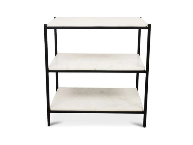 Marble Tower Nightstand