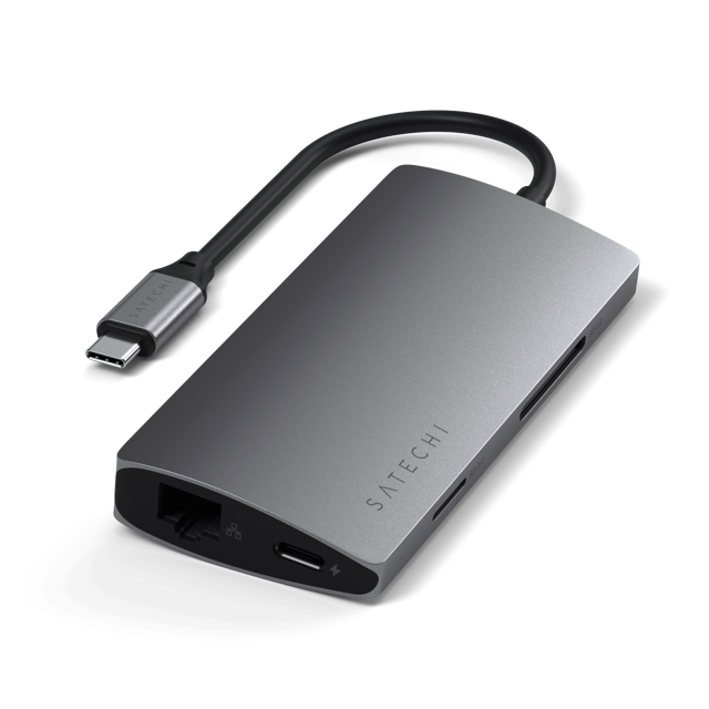 Type-C Multi-Port Adapter 4K with Ethernet V2