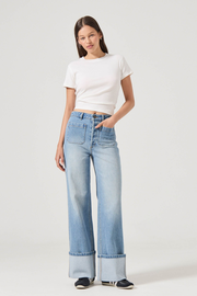 Sailor Jean Long - Brad Blue Cuff