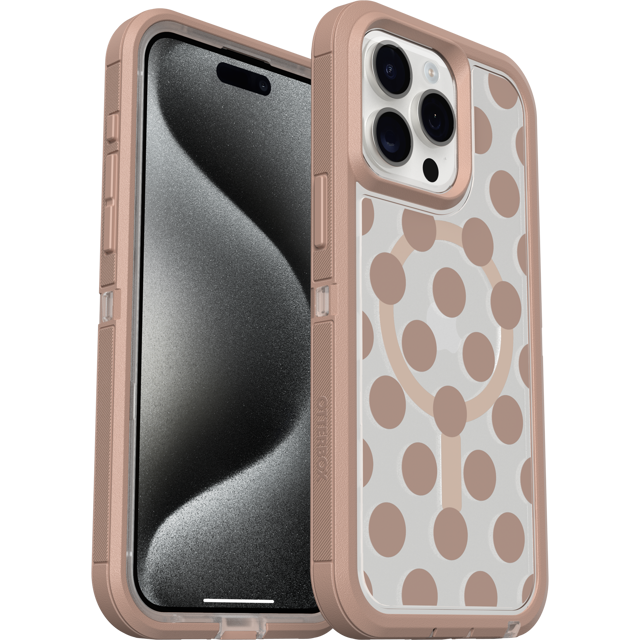 iPhone 15 Pro Max Defender Series XT Clear Case for MagSafe