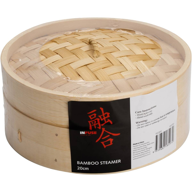 Infuse Bamboo Steamer 20cm  each
