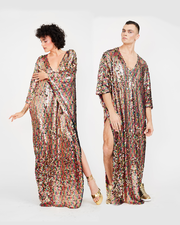 The Sequin Kaftan // RAINBOW GOLD