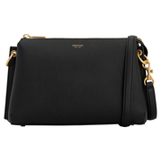 EVE ZIP TOP CROSSBODY BLACK