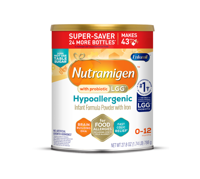 Nutramigen® with Probiotic LGG® Hypoallergenic Infant Formula - Powder - 27.8 oz Can - Super Saver Pack