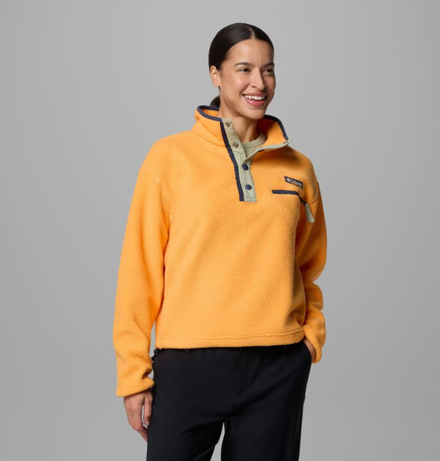 Women's Helvetia™ II Cropped Sherpa Half Snap Fleece