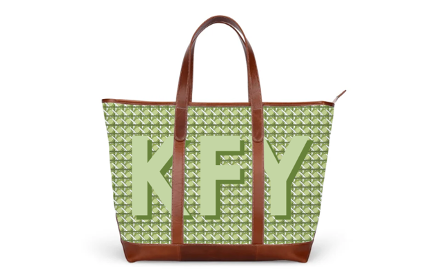 ST. CHARLES ZIPPERED YACHT EXTRA LARGE TOTE