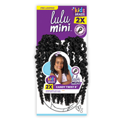 Sensationnel Crochet Braids Lulu Mini Kids Pre-Looped 2X Candy Twist 8"
