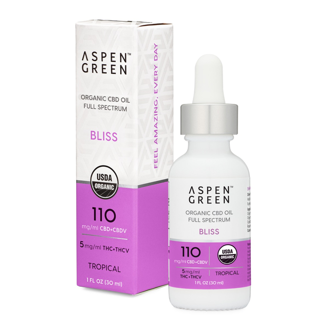 Bliss Organic Full Spectrum CBD Oil