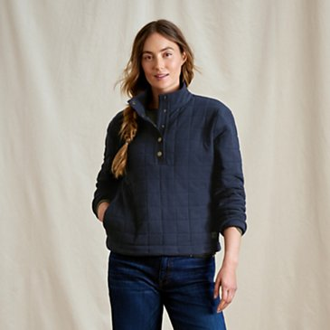 Women’s Battenkill Quilted 1/2-Snap Sweatshirt