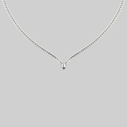 The Chevron Collar - Silver