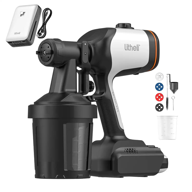 Litheli U20 20V Brushless Paint Sprayer|with 4.0Ah Battery Options