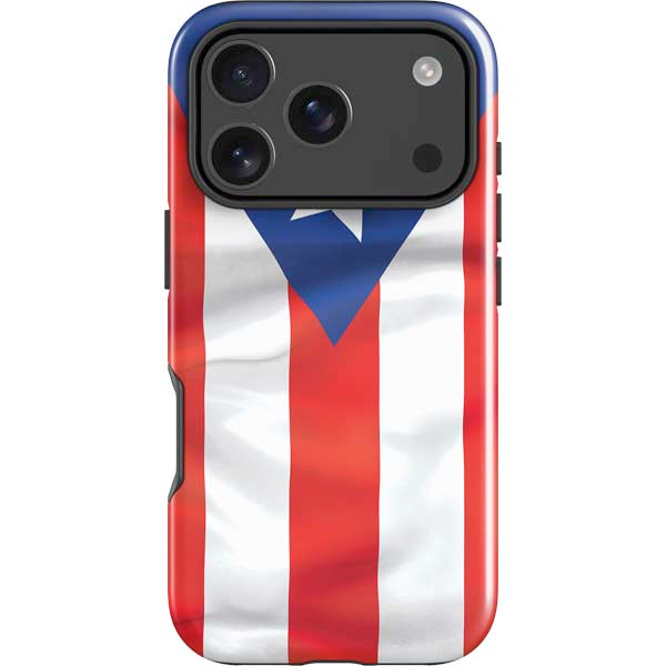 Puerto Rico Flag iPhone 17 Pro Impact Case