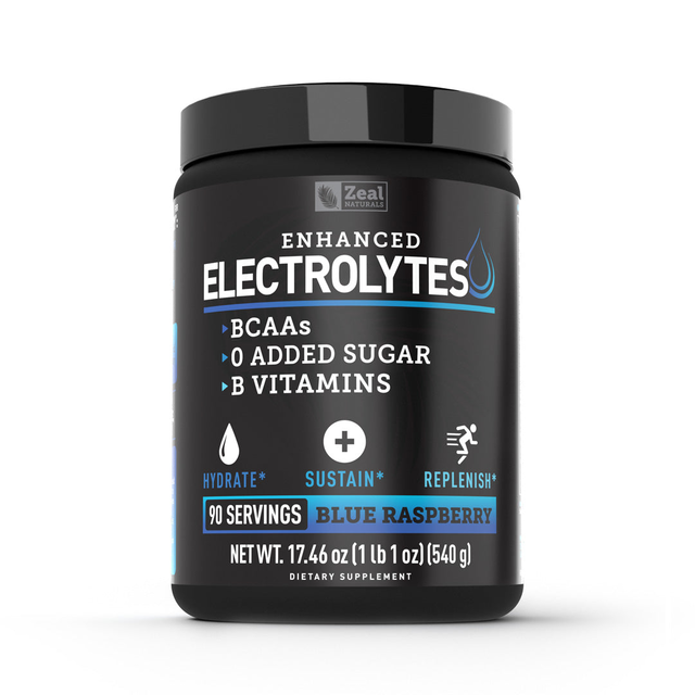 Enhanced Electrolytes Powder (Blue Raspberry - 90 Servings)