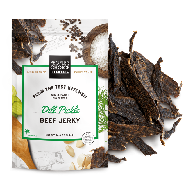 TEST KITCHEN - DILL PICKLE BEEF JERKY