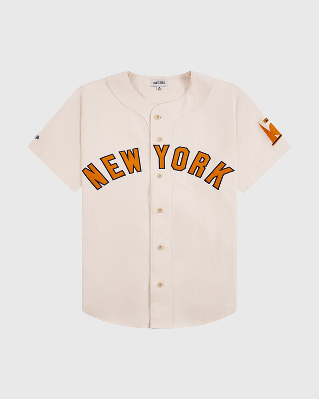 New York 1939 World's Fair Cotton Baseball Jersey