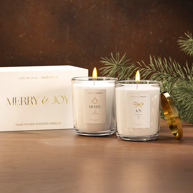 Madi Nelson Merry & Joy Candle Bundle - Ships 11/14