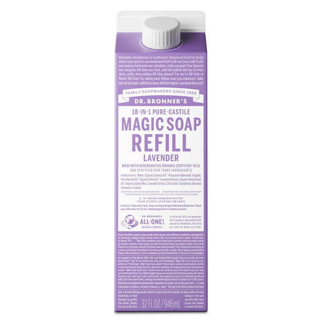Lavender - Pure-Castile Liquid Soap Refill